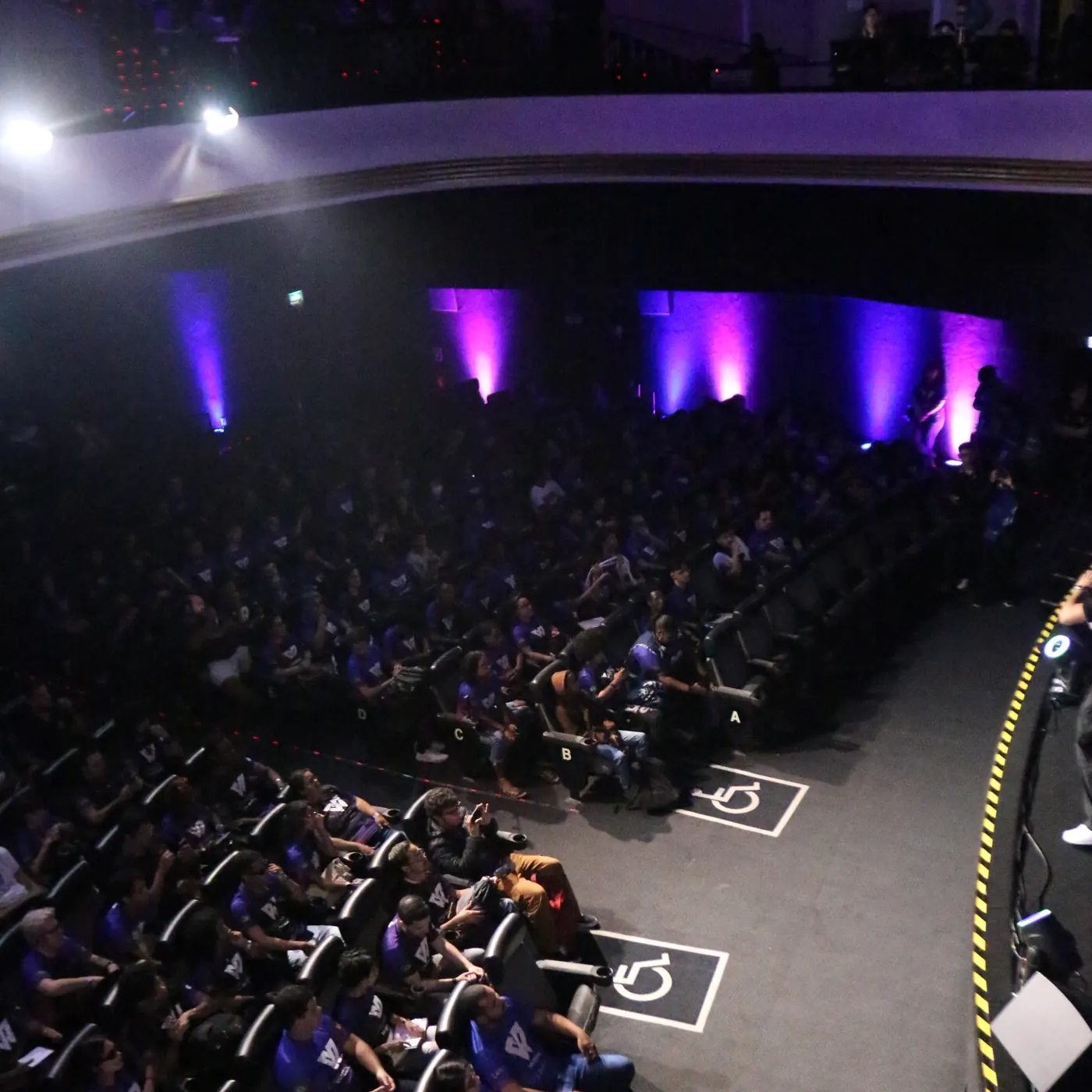 Público do grande encerramento do Creative Week